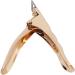Nail Clippers Stainless Steel Wide Application Nail Clippers DIY Professional for Salon (Gold) - Buy Online on GoSupps.com