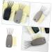 FOMIYES Ensemble De 3 Outils De Nettoyage De Brosse Cheveux Ergonomiques 2 En 1 Pour Enlever Les Poils Mouill s 11.50X6.50X1.00CMx3pcs gris clairx3pcs - Buy Online on GoSupps.com