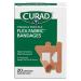 Curad Flex-Fabric Fingertip Knuckle Bandages 20 Count (Pack of 6)