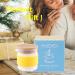 ANSOYER Coconut Lemon Massage Candle - 300g | Relaxing Aromatherapy & Skin Moisturizer | International Shipping Available - Buy Online on GoSupps.com