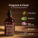 Gya Labs Relaxing Massage Oil - Ylang Ylang & Rose Geranium Infused Organic Argan Oil - Natural Body Oil for Skin & Massage Therapy - 100% Pure (200 ml) - Buy Online on GoSupps.com