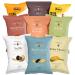 Rubio chips mix box 9 different types trial set large pack Spanish potato chips chip bags snack gluten -free chips mix 118.89 g (9 Pack)