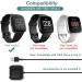 Fitbit Versa 2 Charger Replacement Cable Dock 2 Pack with 3.3ft USB Cord - for Versa 2 Smart Watch - Buy Online on GoSupps.com