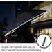 SUDNJIALQ Automatic Umbrella 3-folding with Light Universal Portable Wind-proof Fashion Rain Umbrellas Rain-proof Supply Outdoor Green - Buy Online on GoSupps.com