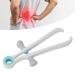 Waist Massager for Pain Relief | 180 Foldable Soft Silicone Kneading Manual Massager - Alleviate Muscle Pain - Buy Online on GoSupps.com