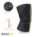 Bracoo Knee Brace with Side Stabilizers - Compression Sleeve for Arthritis Pain Relief & Injury Recovery - Lightweight & Breathable - Men/Women (Black, M) - Buy Online on GoSupps.com