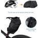 Rhinowalk Waterproof Bike Saddle Bag with Bottle Pocket - Large Under-Seat Storage - Black - Buy Online on GoSupps.com