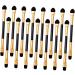 Baluue 75 Pcs Eye Shadow Brush Eyeshadow Sticks Double Ended Eyeshadow Brush Women Makeup Brush Soft Rubber - Buy Online on GoSupps.com
