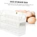 Egg Storage Box Egg Holder for Fridge Deviled Egg Holder with Lid Kitchen Egg Organizer Fresh Box 25.2X19.5CM As Shown - Buy Online on GoSupps.com