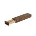 Wooden Pill Box Holder Organizer - Walnut 1 Period 7 Days - International Shipping Available - Buy Online on GoSupps.com