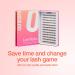 Curacoro LashFolio Promade Fans - Handmade 5D-10D Volume Eyelashes C CC D Curl 0.03-0.07mm Thickness 8-15mm Length - Professional Long-Lasting - Buy Online on GoSupps.com