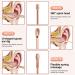 FZZDP 6Pcs/Set Stainless Steel Spiral Ear Wax Pickers - Gray Ear Wax Remover Curette & Cleaner Set - Buy Online on GoSupps.com