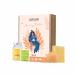 OMUM - Energizing Morning Routine Gift Box 4 treatments: 1 Anti-fatigue supplement + 1 Cajoleur soap + 1 Konjac Face sponge + 1 Infusion - Natural, France, Vegan, Compatible with pregnancy and breastfeeding