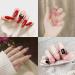 Buy Set F20 Nail Art Stamping Plates - 3pcs Square with Silicone Stamp & Scraper | International Shipping Available - Buy Online on GoSupps.com