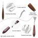 14-Piece Stainless Steel Palette Knife Set for Oil and Acrylic Painting | Ationgle Spatula Painting Supplies with Wood Handle - Buy Online on GoSupps.com