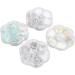 Clay Nail Glitter 4 Boxes Cute Christmas Nail Art Slices 3D Decoration Snowflake for Party for Women - Buy Online on GoSupps.com