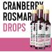 LIEBLINGSEAU Drops - Fruit juice concentrate without added sugar (cranberry-rosemary) - Buy Online on GoSupps.com