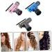 FOMIYES Hair Curler Hair Dryer Hair Perm Rods Spiral Curl Rollers Rod Curls Dryer Mouth Cover Curlers Curling Tool Curling Hair 21.5*16*6.3cm Blue - Buy Online on GoSupps.com