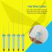 Zerodis Electric Foam Cutter Kit - Hot Wire Styrofoam Knife Tool (10cm) - Buy Online on GoSupps.com