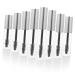 Angoily 8pcs Mascara Empty Tube Eyelash Bottles for Outdoor Refillable Eyelash Tubes Growth Fluid Miss Mini