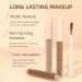 Matte Pink Liquid Eyeshadow Primer - Waterproof & Long Lasting | Smudge Resistant & Quick Dry - Build Perfect Multidimensional Eye Makeup | Nude Pink 4 - Buy Online on GoSupps.com