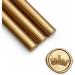 UNIQOOO Metallic Antique Gold Glue Gun Sealing Wax Sticks - Pack of 8 | Ideal for Wedding Invitations, Cards, and Gifts - Buy Online on GoSupps.com