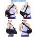 Shoulder Abduction Sling with Pillow - Large Arm Sling & Cushion Pad for Injury Support - Buy Online on GoSupps.com