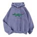 Mint Green Women's Cute Hoodie - Teen Girl Fall Sweatshirt | Casual Black Sweatshirt Women | Size M - Buy Online on GoSupps.com