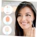Gogogmee 100pcs Double Ended Eyeshadow Brush Makeup Tool Cosmetic Applicator Eyeshadow Stick Cosmetic Tool Double-sides Eye Brush Makeup Brush Sponge Brush Latex Sponge 6.5x1.3cm Blue - Buy Online on GoSupps.com