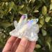Home Decoration 80-90g White Flame Aura Quartz Crystal Cluster Specimen Chakra Stones Crystal Cluster - Buy Online on GoSupps.com