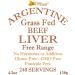 Argentine Grass Fed Beef Liver Powder - 4.2 oz | 240 Servings - Buy Online on GoSupps.com