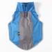 PLUS PO Dog Raincoat - Waterproof Small Dog Full Raincoat in Blue | Perfect for Rainy Days - International Shipping Available - Buy Online on GoSupps.com