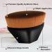 Foundation Makeup Brush Top Kabuki Face Brush for Blending Liquid Cream or Powder Cosmetics (Doubleblack) - Buy Online on GoSupps.com