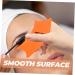 POPETPOP Eye Liner Shadow Guide Silicone Makeup Applicator Women Eyeliner Make up Make up Stencils Silicone Eyeliner Guard Tool Eyelash Comb Silica Gel Miss Third Gear 10.3x3.8cm Orange - Buy Online on GoSupps.com