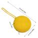 Buy Silicone Pacifier Container | Waterproof Portable Storage Bag for Jewelry & Keys - Yellow - Buy Online on GoSupps.com