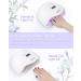 Neflsi 168W Nail Dryer UV LED Lamp - Professional Gel Nail Lamp with Timer LCD Display & Removable Flooring for Quick Drying Finger & Toenail - International Shipping Available - Buy Online on GoSupps.com