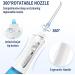 Dental Water Flosser - Cordless IPX7 Oral Irrigator 5 Modes 7 Jets Rechargeable Plaque Removal High-Pressure Water Jet for Optimal Oral Hygiene - Buy Online on GoSupps.com