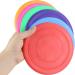 XUBX 7-Piece Dog Frisbee Set | Bite-Resistant Rubber Flying Discs for Training and Play - Buy Online on GoSupps.com
