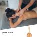 Fomiyes Wooden Hand Massage Cup - Anti-Cellulite & Lymphatic Drainage Tool for Maderotherapy & Trigger Point Release - Buy Online on GoSupps.com