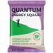 QUANTUM Energy Square | Organic Caffeinated Energy Protein Bars | 10g | Plant Based | Gluten Free | Vegan | Dairy & Soy Free | Non-GMO | Breakfast Bar | Healthy Snacks | Coconut Almond Chocolate Chip | 8 Pk