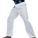 Ronin Karate Pants - White Poly/Cotton Lightweight Martial Arts Pants with Elastic Waist - Buy Online on GoSupps.com
