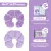 NEWGO Breast Ice Pack 2 Pack - Hot Cold Therapy Gel Pads for Nursing Mothers - Pain Relief After Breast Surgery - Mastitis Relief - Soft Plush Backing (Purple) - Buy Online on GoSupps.com