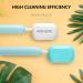 AISHUJIE Mini Toothbrush Case for Home, Travel, and Camping - 99.9% Cleaning Effect - Fits Most Toothbrush Types & Sizes (White) - Buy Online on GoSupps.com