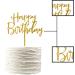 4 Pieces Happy Birthday Cake Topper Cake Decoration Supplies Cake Topper Cake Toppers Birthday Personalised for Birthday Cake Decorations Supplies (Multicolor) - Buy Online on GoSupps.com