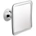 MIRRORVANA Fogless Shower Mirror for Shaving with Upgraded Suction, Anti Fog Shatterproof Surface and 360 Swivel, 6.3" x 6.3" (Chrome)