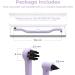 RYERCAT Lavender Dual Sided Cat Toothbrush - 8mm Wide for Gentle Cat Dental Care - Buy Online on GoSupps.com