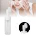 100ML Foam Bottle with Brush - Refillable Mousse Foaming Bottle for Facial Cleanser - Silicone & Transparent Design - International Shipping Available - Buy Online on GoSupps.com