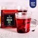 BLUE TEA - Hibiscus Mint Herbal Tea - 36 Tea Bags (Pack of 2) | CAFFEINE FREE | Hibiscus + Mint | Farm Packed Hibiscus Tea | Tin Packing - Buy Online on GoSupps.com