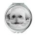 YENDOSTEEN Mirror Travel Mirror Dog Puppy Cute Animal Doggy Adorable Sweet pocket mirror portable mirror