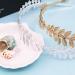 Goddess Hair Ripe: 2 Pcs Gold & Silver Leaf Headbands | Wedding Tiara & Bridal Hair Crown | Perfect for Parties & Events - Buy Online on GoSupps.com